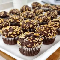 کاپ‌کیک خانگی تازه و خوشمزه