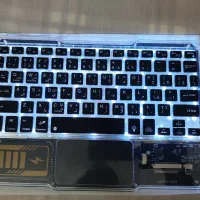 کیبورد rgb تبلت گوشی موبایل آیپد pc اندروید بیسیم|لوازم جانبی موبایل و تبلت|تهران, مینیسیتی (شهرک نفت)|دیوار