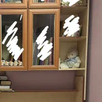 دو عدد تخت یک نفره با ویترین بالای تخت و میزتحریر|تخت و سرویس خواب|رشت, استقامت ۱|دیوار