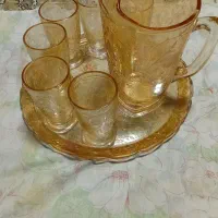 پارچ لیوان زنگاری آمریکایی