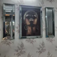 تابلو آینه ای ۳تیکه شیک