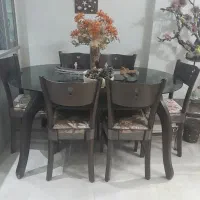 مبل ۹ نفره و میز ۶ ناهارخوری نفره|مبلمان خانگی و میز عسلی|تهران, مسعودیه|دیوار