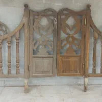 درب کافه ای چوبی قدیمی عتیقه کلکسیونی