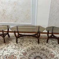 میز جلو مبلی سه تیکه|مبلمان خانگی و میز عسلی|مشهد, تربیت (صدف)|دیوار