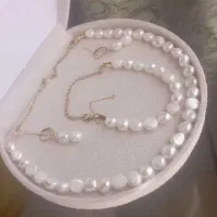 مروارید طبیعی دریا اصل رنگ کمیاب باروک