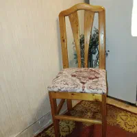 صندلی چوبی میز ناهار خوری کاملا سالم