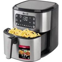 سرخ کن 4المنت تمام استیل دیجیتال پنل لمسی آسانسوری|اجاق گاز و لوازم برقی پخت‌وپز|یزد, |دیوار