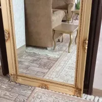 آینه چوبی و آینه شمعدان