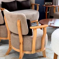 مبل راحتی اقتصادی مدل دستچوبی جمعوجور و شیک|مبلمان خانگی و میز عسلی|کرمانشاه, |دیوار