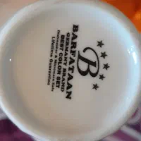 دو سرویس چایخوری رنگ سبز و نارنجی|سرویس روتختی|تهران, تهرانسر شمالی|دیوار