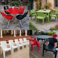 صندلی پلاستیکی ناهارخوری میز