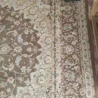 فرش 12متری ماشینی کاملا نخ و ابریشم و برجسته|فرش|تبریز, |دیوار