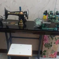 چرخ خیاطی به همراه سردوز سالم|چرخ خیاطی و ریسندگی|هشتگرد, مدرس|دیوار