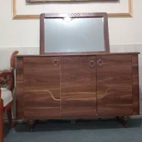 آیینه کنسول|بوفه، ویترین، کنسول|میانه, |دیوار