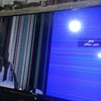 تلویزیون تمام هوشمند یورو پلاس پنل شکسته