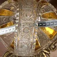 کشکول و شکلات خوری طلا کوب بوهیمیا اصل|صنایع دستی و سایر لوازم تزئینی|تهران, سهروردی|دیوار