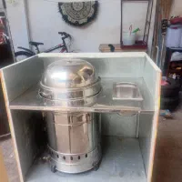 دستگاه ذرت بخارپز گرمکن پیراشکی