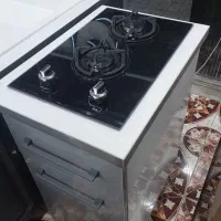 گاز دوشعله با کابین(قیمت با کابینت