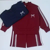 دخترانه زرشکی و سرمه ای|کفش و لباس بچه|زنجان, |دیوار