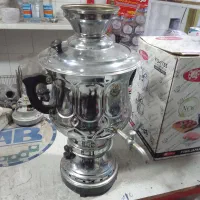 سماور گازی بسیار کم کار درحد نو نو|سماور، چای‌ساز، قهوه‌ساز|محمدیه-قزوین, |دیوار