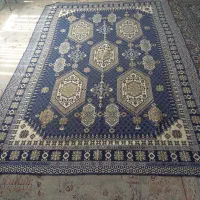 روفرشی بافت ریز مارک دار وروفرشی طرح جاجیم ۶ متره