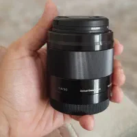 لنز ۵۰ فیکس سونی لرزشگیر دار + فیلتر یووی