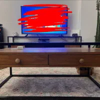 ست میز وسط و میز تلوزیون و عسلی|مبلمان خانگی و میز عسلی|رودهن, |دیوار