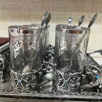 سرویس چایخوری پیوتر|ظروف سرو و پذیرایی|شیراز, اصلاح‌نژاد|دیوار
