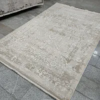 مینیمال ترین فرش۱۲۰۰شانه نخ ترک فلورا