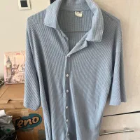 پیراهن مردونه آبی سایز L