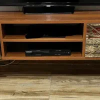 میز تلویزیون چوبی لوکس