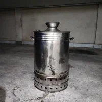 سماور گازی صنعتی ۶۰ لیتری استیل