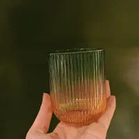 لیوان کوتاه  شیشه ایی شش