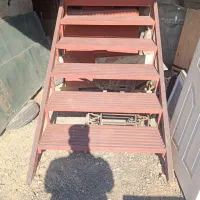 پله آهنی پاگرد پله درب|مصالح و تجهیزات ساختمان|نظرآباد, شهرک بزرگمهر|دیوار