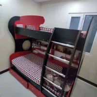 تخت دو طبقه|تخت و سرویس خواب|اهواز, کوی سعدی|دیوار