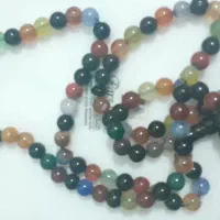 تسبیح با دانه های سنگ های قیمتی