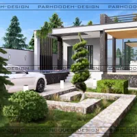 طراحی ویلا نقشه معماری طراحی نما طراحی محوطه