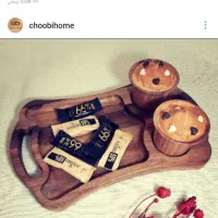 سینی چوبی|ظروف سرو و پذیرایی|قم, قلعه صدری|دیوار