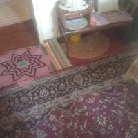 6عددصندلی فرفورژه، یکعدد میزتلفن|میز و صندلی غذاخوری|الیگودرز, |دیوار