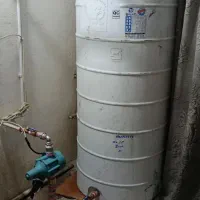 نصب پمپ و منبع و فیلتر جانبو