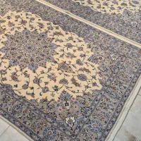 یک جفت فرش قالیچه دستباف کاشان|فرش|کرج, برغان|دیوار