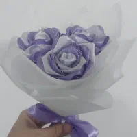 گل روبانی|گل مصنوعی|شیروان (لرستان), |دیوار