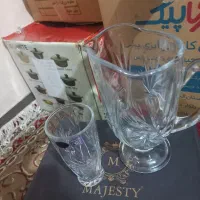 پارچ لیوان ۶ نفره|ظروف سرو و پذیرایی|لاهیجان, کوی زمانی|دیوار