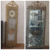 ویترین و ساعت برنز