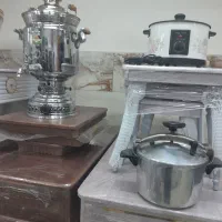 زودپز ، سرخ کن نو نو ، سماور 20 لیتری بسیار تمیزن