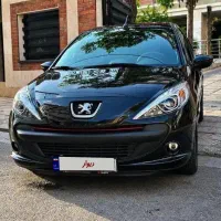 ۲۰۷ مشکی سقف فلز