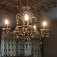 لوستر کریستالی خوشگل و سالم