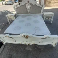 سرویس تختخواب دونفره شیک|تخت و سرویس خواب|خوی, |دیوار