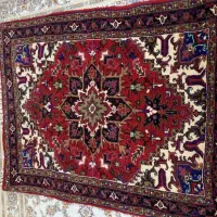 فرش دستباف هریس اصل  یک تخته ودوجفت پادری