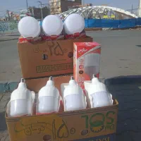 لامپ شارژی کم مصرف و معمولی با گارانتی درجه یک